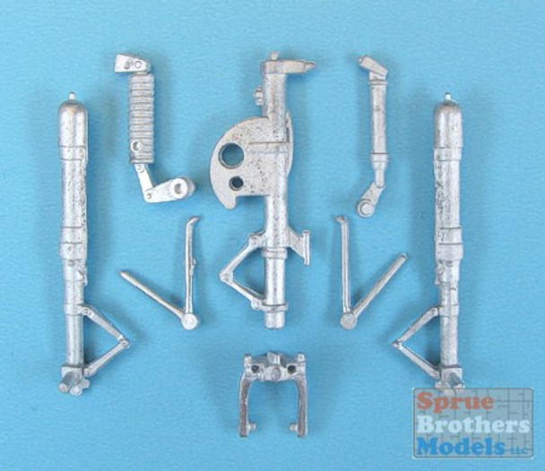 SAC32063 1:32 Scale Aircraft Conversions - He 162A-2 Landing Gear (REV/MPM kit) #32063