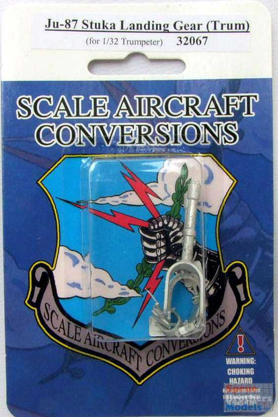 SAC32067 1:32 Scale Aircraft Conversions - Ju 87 Stuka Landing Gear (TRP kit)