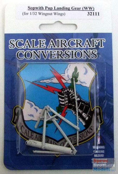 SAC32111 1:32 Scale Aircraft Conversions - Sopwith Pup Landing Gear (WNW kit)