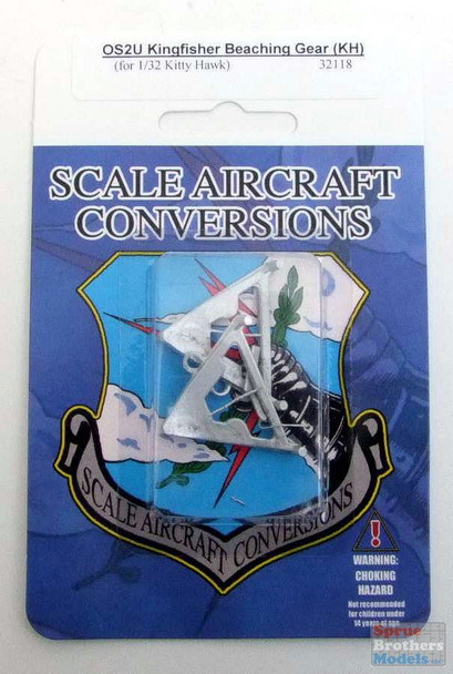 SAC32118 1:32 Scale Aircraft Conversions - OS2U Kingfisher Beaching Gear (KTH kit)