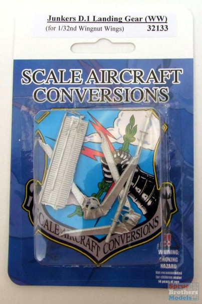 SAC32133 1:32 Scale Aircraft Conversions - Junkers D.1 Landing Gear (WNW kit)