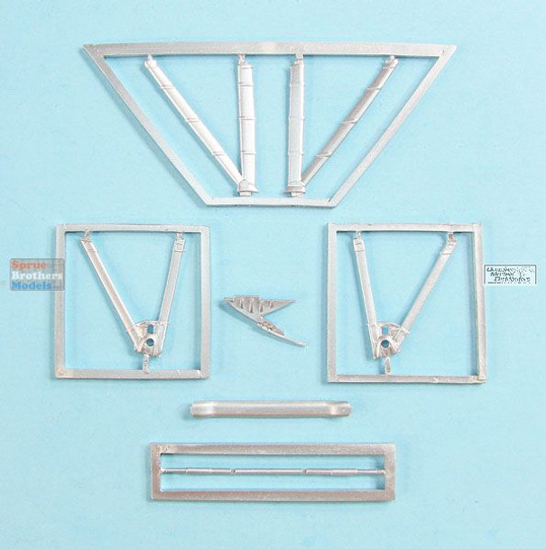 SAC32154 1:32 Scale Aircraft Conversions - Nieuport XXIII Landing Gear & V-Main Struts (CSM kit)