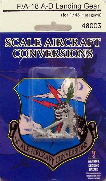 SAC48003 1:48 Scale Aircraft Conversions - F-18 Legacy Hornet Landing Gear (HAS kit) #48003