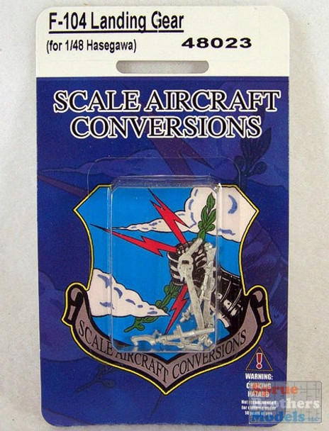 SAC48023 1:48 Scale Aircraft Conversions - F-104 Starfighter Landing Gear (HAS kit) #48023