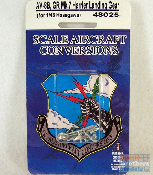 SAC48025 1:48 Scale Aircraft Conversions - AV-8B Harrier / GR Mk 7 Landing Gear (HAS kit) #48025