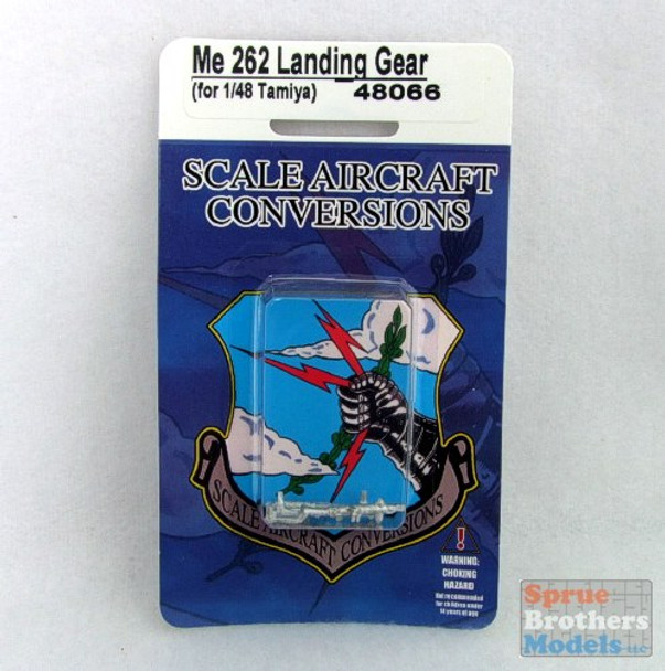 SAC48066 1:48 Scale Aircraft Conversions - Me 262 Landing Gear (TAM kit) #48066