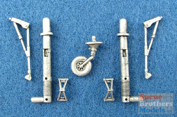 SAC48076 1:48 Scale Aircraft Conversions - Hs 129 Landing Gear (HAS/REV kit) #48076