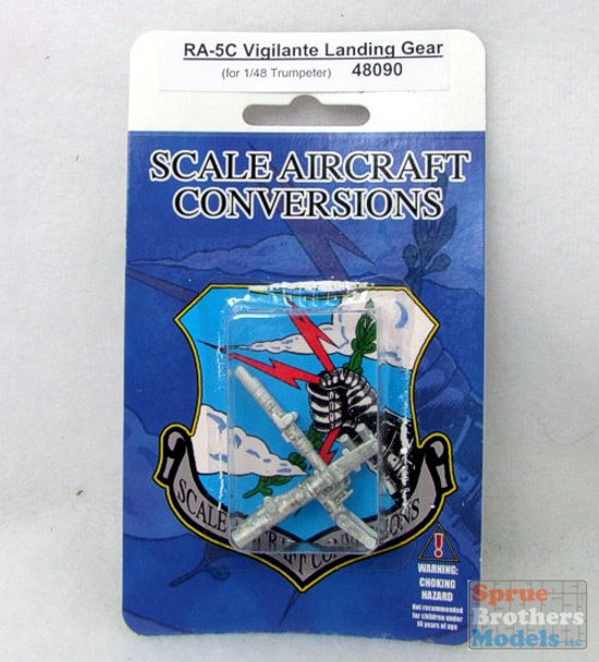 SAC48090 1:48 Scale Aircraft Conversions - RA-5C Vigilante Landing Gear (TRP kit) #48090