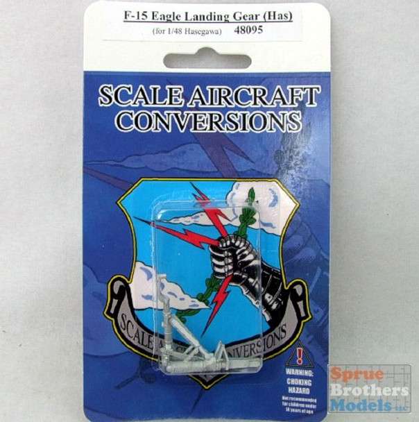 SAC48095 1:48 Scale Aircraft Conversions - F-15 Eagle Landing Gear (HAS kit) #48095