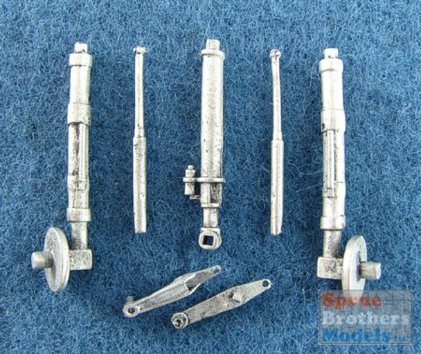 SAC48097 1:48 Scale Aircraft Conversions - MiG-21 Fishbed Landing Gear (ACA kit) #48097