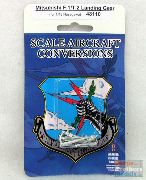 SAC48110 1:48 Scale Aircraft Conversions - Mitsubishi F.1 / T.2 Landing Gear (HAS kit) #48110