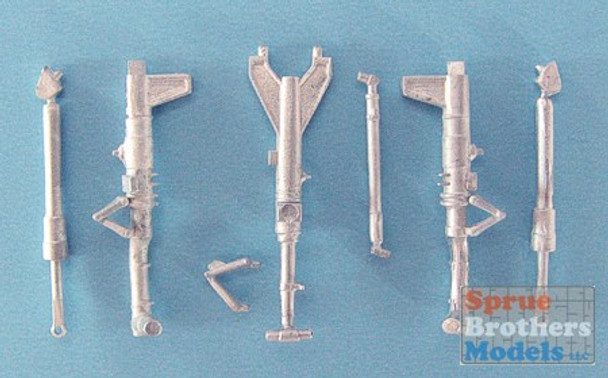 SAC48132 1:48 Scale Aircraft Conversions - Mirage 2000 Landing Gear (KIN kit) #48132