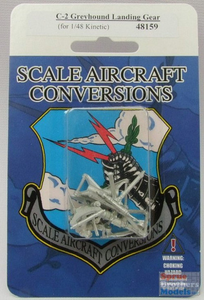 SAC48159 1:48 Scale Aircraft Conversions - C-2 Greyhound Landing Gear (KIN kit) #48159