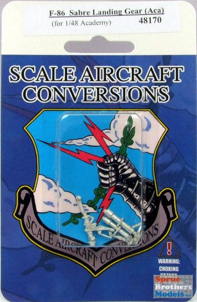 SAC48170 1:48 Scale Aircraft Conversions - F-86 Sabre Landing Gear (ACA kit) #48170