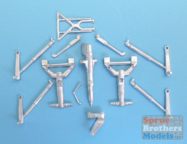 SAC48178 1:48 Scale Aircraft Conversions - Ta 154 Moskito Landing Gear (REV/DRA kit) #48178