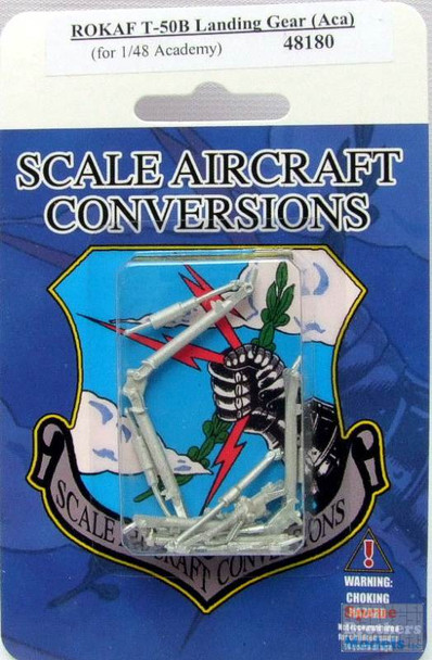 SAC48180 1:48 Scale Aircraft Conversions - ROKAF T-50B Landing Gear (ACA kit) #48180