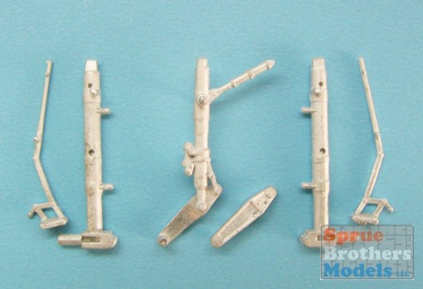 SAC48212 1:48 Scale Aircraft Conversions - MiG-21 Fishbed Landing Gear (TRP kit)
