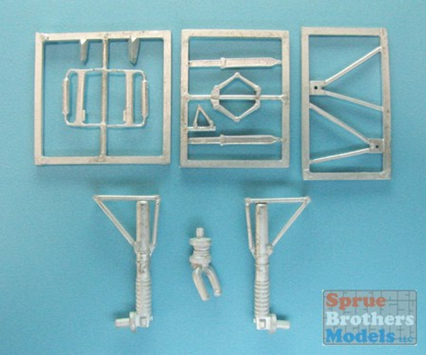 SAC48229 1:48 Scale Aircraft Conversions - Bf 110 Landing Gear (REV kit)