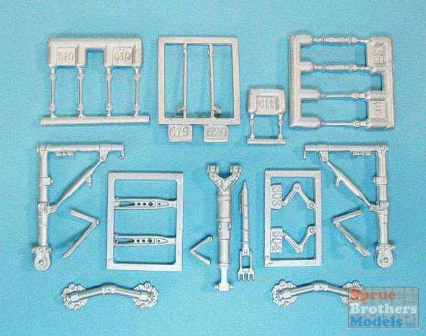 SAC48281 1:48 Scale Aircraft Conversions - SAAB Viggen Landing Gear (TAR kit)