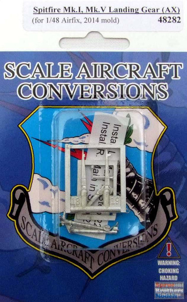 SAC48282 1:48 Scale Aircraft Conversions - Spitfire Mk.I, Mk. V Landing Gear (AFX kit)