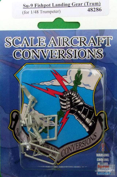 SAC48286 1:48 Scale Aircraft Conversions - Su-9 Fishpot Landing Gear (TRP kit)