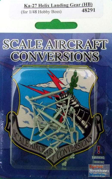 SAC48291 1:48 Scale Aircraft Conversions - Ka-27 Helix Landing Gear (HBS kit)