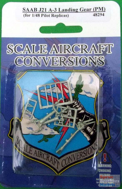 SAC48294 1:48 Scale Aircraft Conversions - Saab J21 A-3 Landing Gear (PLS kit)