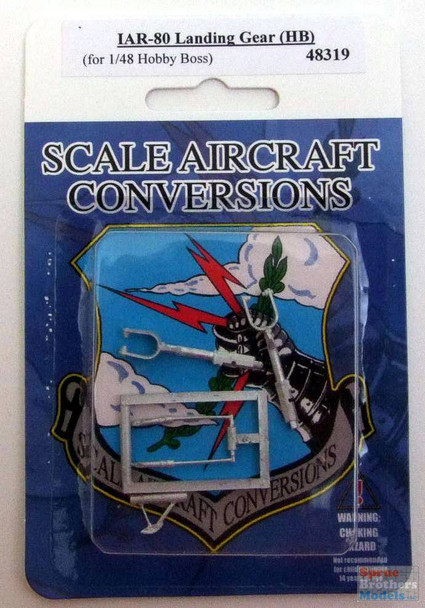 SAC48319 1:48 Scale Aircraft Conversions - IAR-80 Landing Gear (HBS kit)