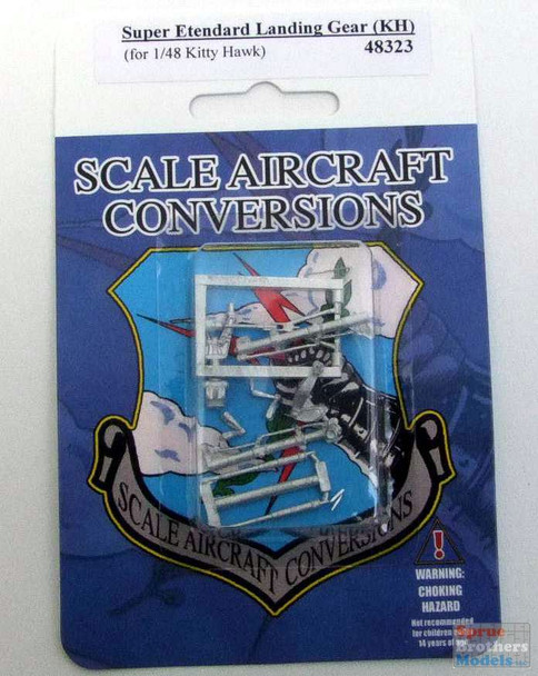 SAC48323 1:48 Scale Aircraft Conversions - Super Etendard Landing Gear (KTH kit)