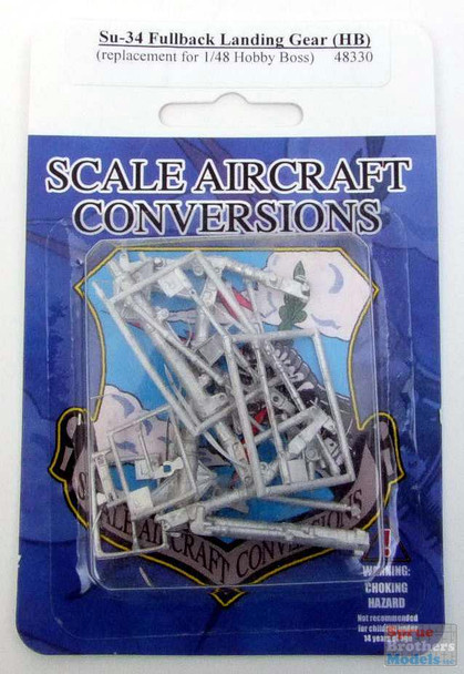 SAC48330 1:48 Scale Aircraft Conversions - Su-34 Fullback Landing Gear (HBS kit)