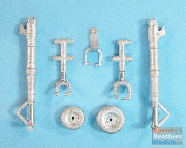 SAC48339 1:48 Scale Aircraft Conversions - Bf 109F/G Landing Gear (EDU kit)