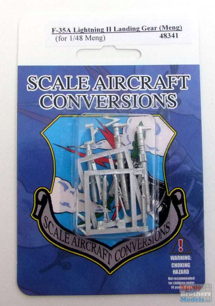 SAC48341 1:48 Scale Aircraft Conversions - F-35A Lightning II Landing Gear (MNG kit)