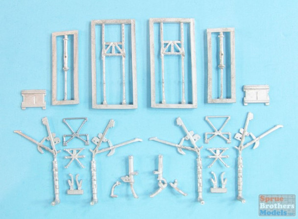 SAC48364 1:48 Scale Aircraft Conversions - Beaufighter TF.X Landing Gear (REV kit)