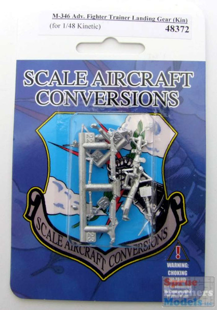 SAC48372 1:48 Scale Aircraft Conversions - M-346 Advanced Fighter Trainer Landing Gear (KIN kit)