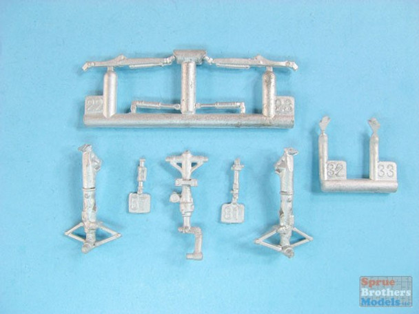 SAC48372 1:48 Scale Aircraft Conversions - M-346 Advanced Fighter Trainer Landing Gear (KIN kit)
