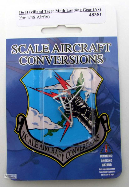 SAC48381 1:48 Scale Aircraft Conversions - De Havilland Tiger Moth Landing Gear (AFX kit)