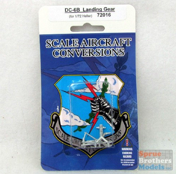 SAC72016 1:72 Scale Aircraft Conversions - DC-6B Landing Gear Set (HEL kit) #72016