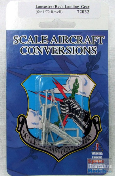 SAC72032 1:72 Scale Aircraft Conversions - Lancaster Landing Gear Set (REV kit) #72032