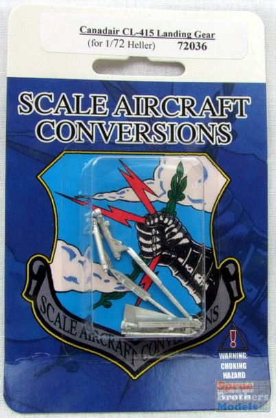 SAC72036 1:72 Scale Aircraft Conversions - Canadair CL-415 Landing Gear Set (HEL/REV kit)