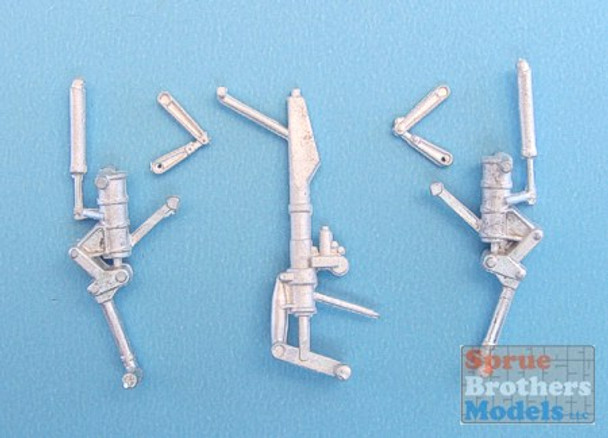 SAC72044 1:72 Scale Aircraft Conversions - MiG-25 Foxbat Landing Gear Set (ICM kit) #72044