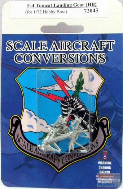 SAC72045 1:72 Scale Aircraft Conversions - F-14 Tomcat Landing Gear (HBS kit) #72045