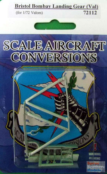 SAC72112 1:72 Scale Aircraft Conversions - Bristol Bombay Landing Gear Set (VAL kit)