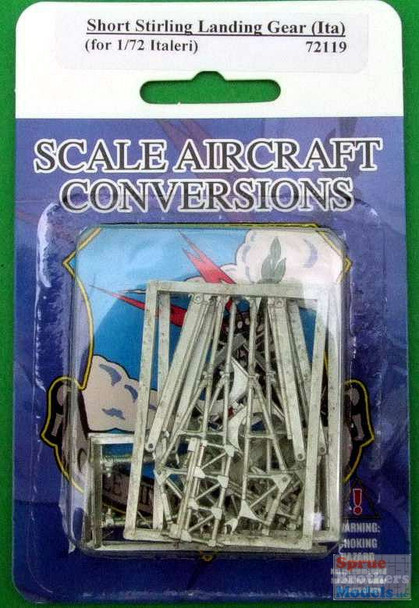 SAC72119 1:72 Scale Aircraft Conversions - Shorts Stirling Landing Gear Set (ITA kit)