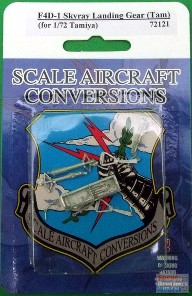 SAC72121 1:72 Scale Aircraft Conversions - F4D-1 Skyray Landing Gear Set (TAM kit)