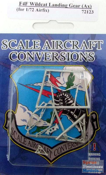 SAC72123 1:72 Scale Aircraft Conversions - F4F Wildcat Landing Gear Set (AFX kit)