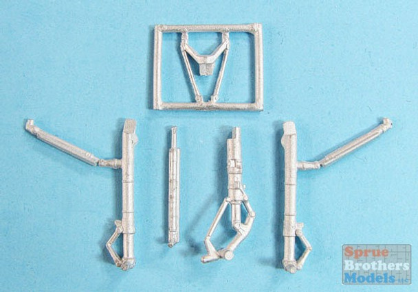 SAC72134 1:72 Scale Aircraft Conversions - MiG-29 Fulcrum Landing Gear (ZVE kit)