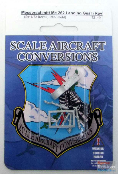 SAC72140 1:72 Scale Aircraft Conversions - Me 262 Landing Gear (REV kit)