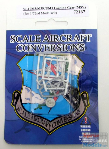 SAC72167 1:72 Scale Aircraft Conversions - Su-17M3/M3R/UM3 Fitter Landing Gear (MDV kit)