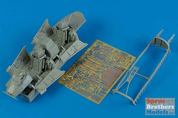 ARS2176 1:32 Aires Cockpit - Su-27UB Flanker C (TRP kit) - Sprue