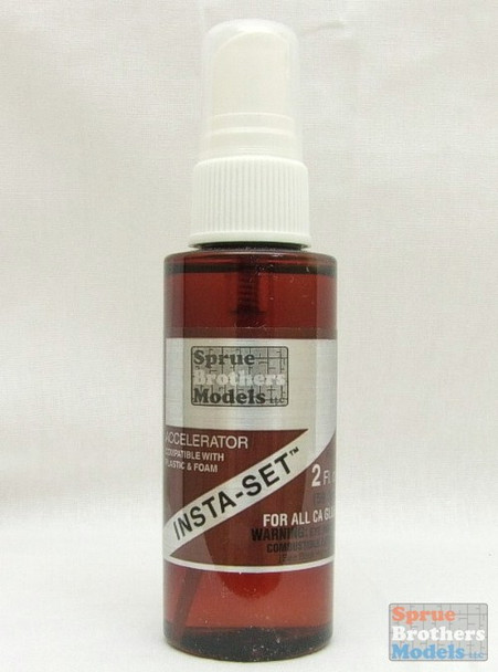 SBMBSI151 SB Models Insta-Set Cyanoacrylate (CA) Glue Accelerator 2oz #BSI151